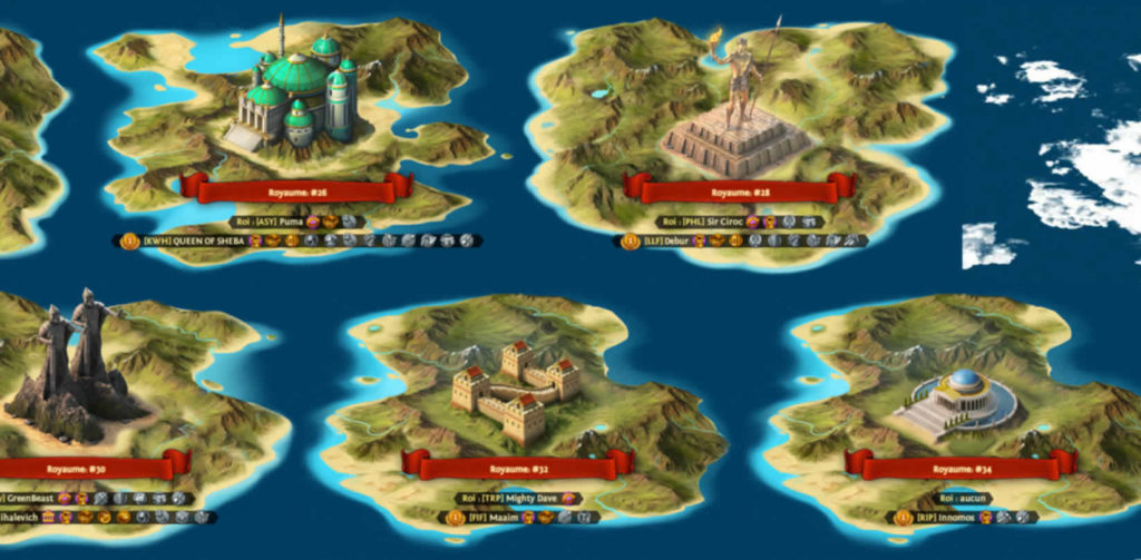 Les royaumes TotalBattle