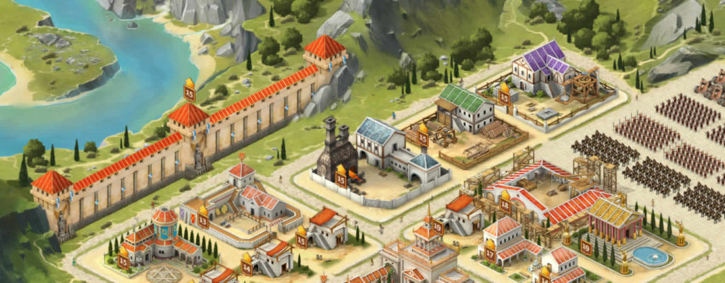 Château ville et bâtiments