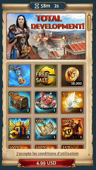 Achat total developement