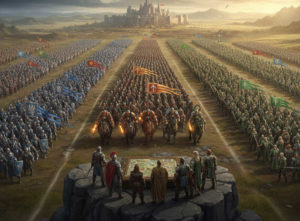 Alliances clans guerres inter royaume entraide attaques synchronisees marches groupes