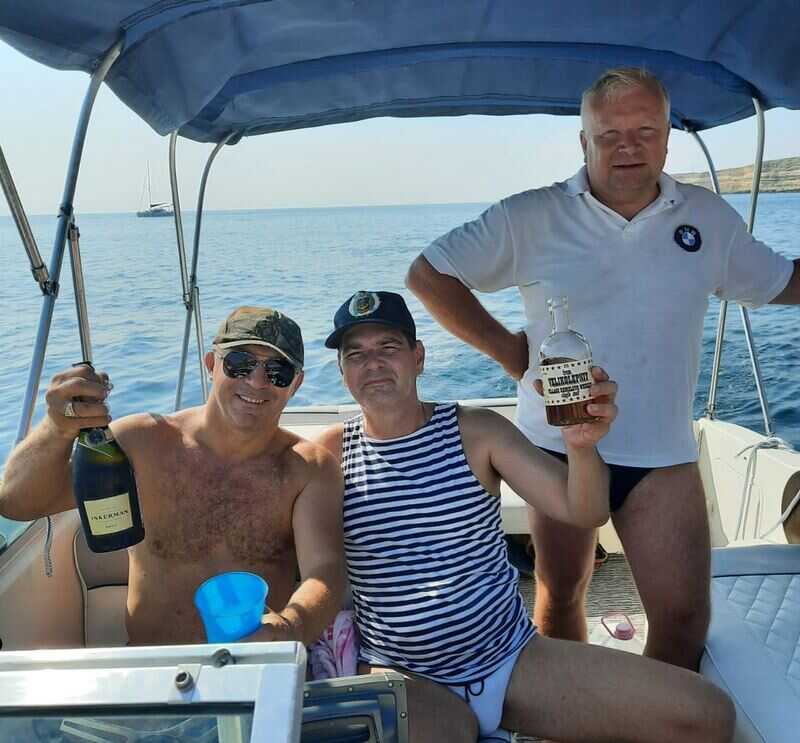 Apero distance avec mes amis russes